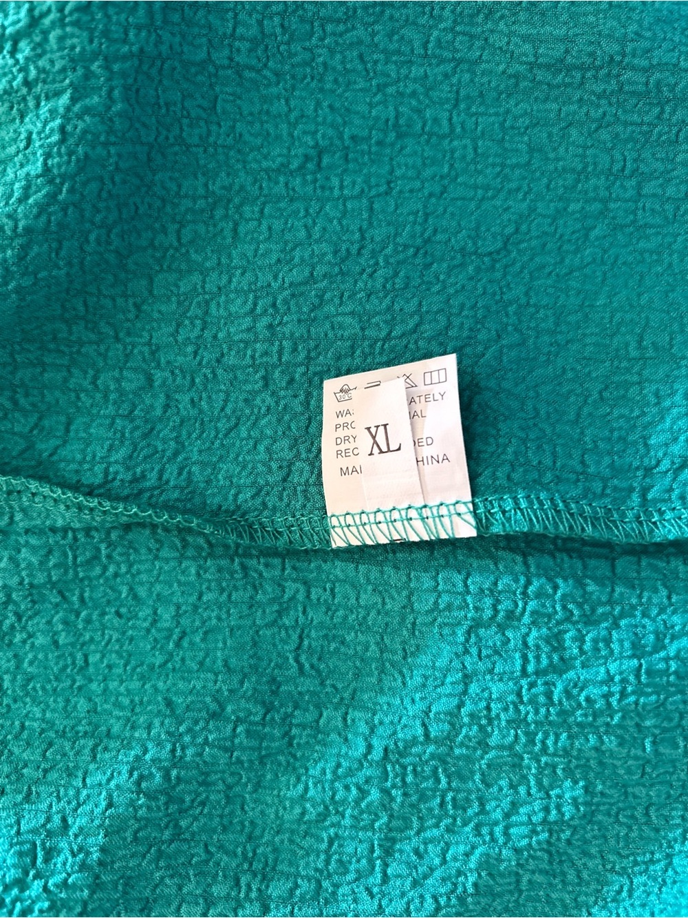 Amazon Teal Tie-Shoulder Short Romper. NWOT - Picture 11 of 12